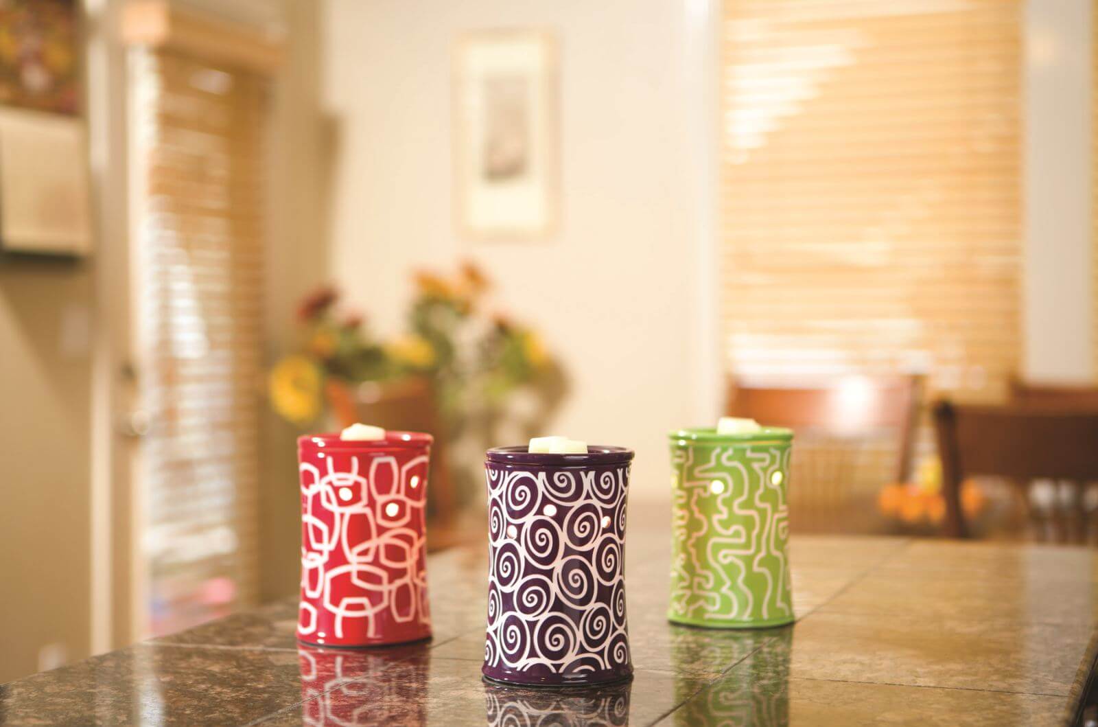 Colorful Scentsy Warmers