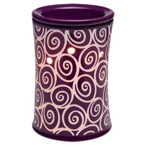 purple scentsy warmer