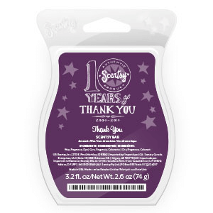 Scentsy Bar Thank You