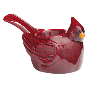 red bird scentsy warmer