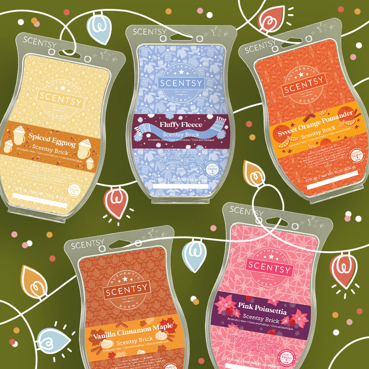 holiday scentsy scents