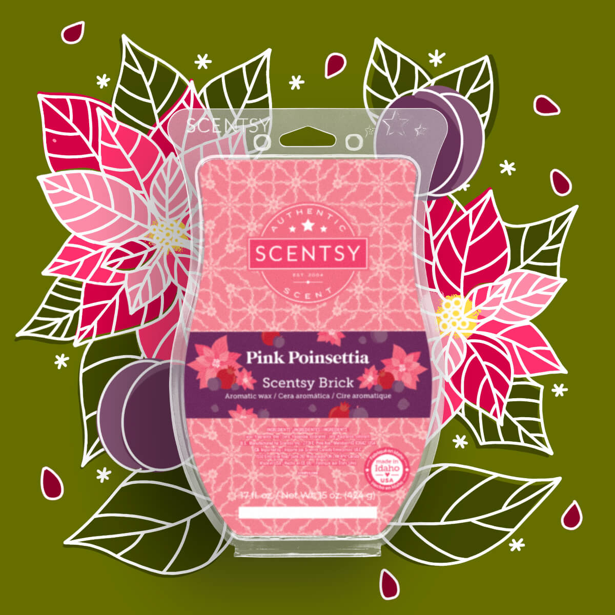 Scents of the Season Scentsy Wax Bar Collection - The Safest Candles