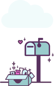 Scentsyclub Mailbox Illustration