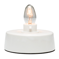 mini warmer white base with 15w bulb